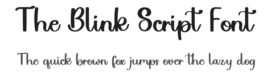 The Blink Script Font by inermediaSTUDIO — Script Handwritten Font