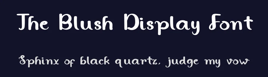 The Blush Display Font by inermediaSTUDIO — Display Font — thumbnail 2