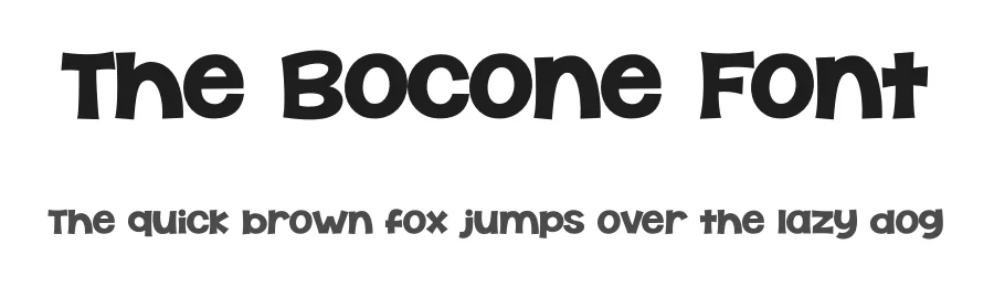 The Bocone Font by Artnivora Studio — Display Font