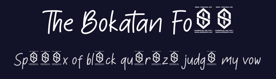 The Bokatan Font by didiksaputra — Display Font — thumbnail 2