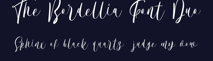The Bordellia Font Duo by Angin Studio — Script Handwritten Font — thumbnail 2