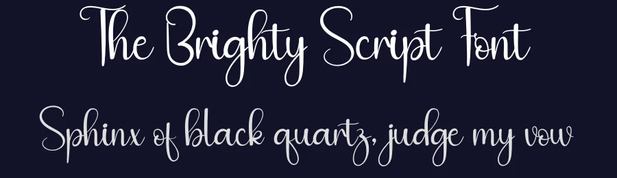 The Brighty Script Font by andikastudio — Script Handwritten Font — thumbnail 2