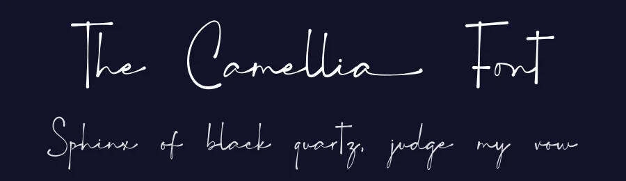 The Camellia Font by Bluestype Studio — Script Handwritten Font — thumbnail 2