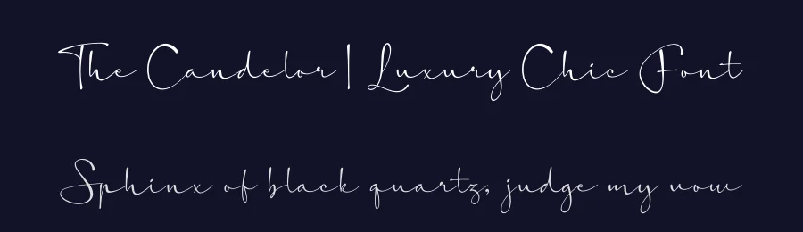 The Candelor | Luxury Chic Font by Denustudios — Serif Font — thumbnail 2