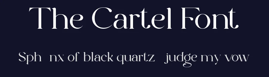 The Cartel Font by Say Studio — Display Font — thumbnail 2
