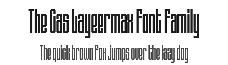 The Cas Layeermax Font Family by Casloop Studio — Decorative Font