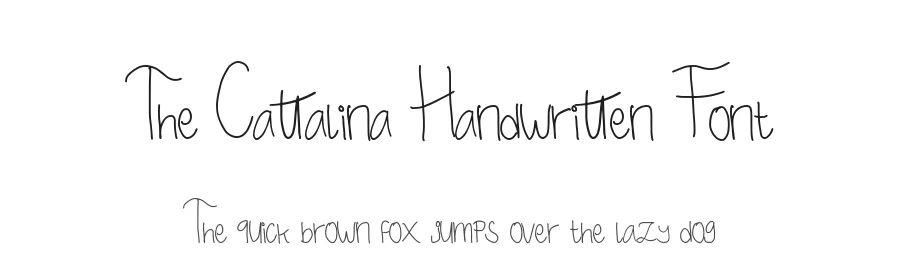 The Cattalina Handwritten Font by Linyeng_Studio — Script Handwritten Font