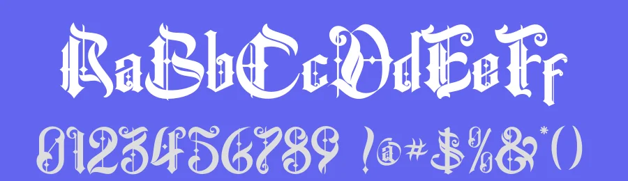 The Centurion Blackletter Font by Creativework69 Studio — Display Font — thumbnail 3