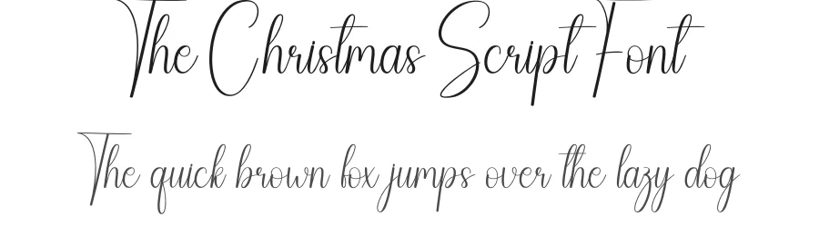 The Christmas Script Font by andikastudio — Script Handwritten Font