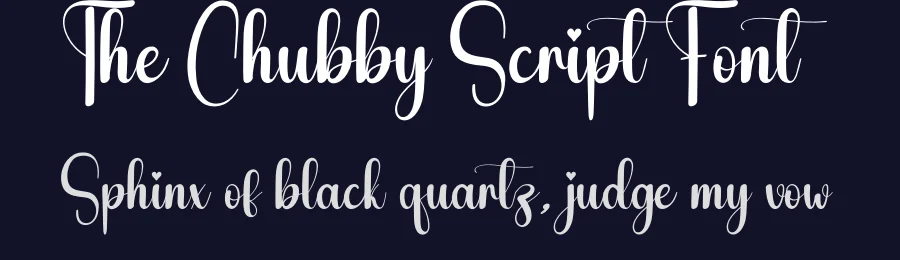 The Chubby Script Font by creativeletter — Script Handwritten Font — thumbnail 2