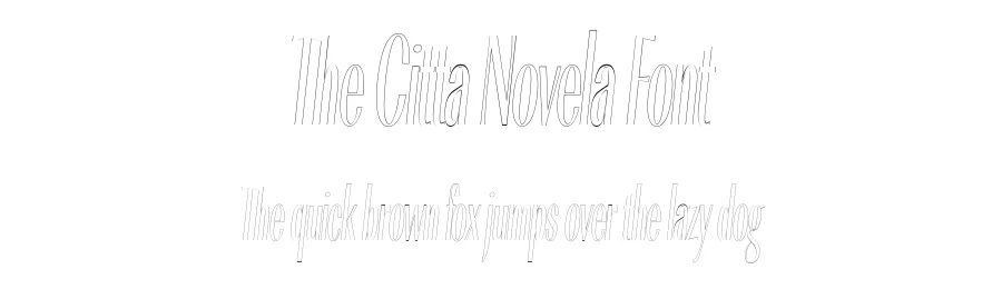 The Citta Novela Font by Jvne77 Studio — Sans Serif Font