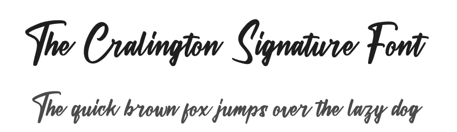 The Cralington Signature Font by perspectype — Script Handwritten Font