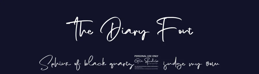 The Diary Font by GDcreative — Script Handwritten Font — thumbnail 2