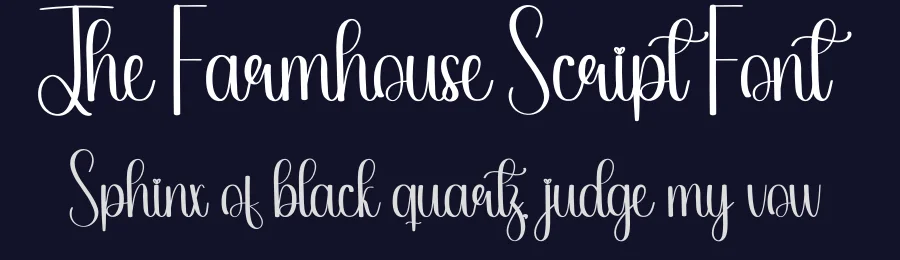 The Farmhouse Script Font by creativeletter — Script Handwritten Font — thumbnail 2