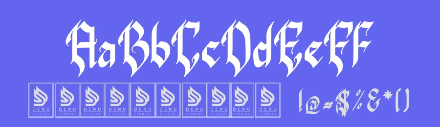 The Feyals Font by Denustudios — Blackletter Font — thumbnail 3