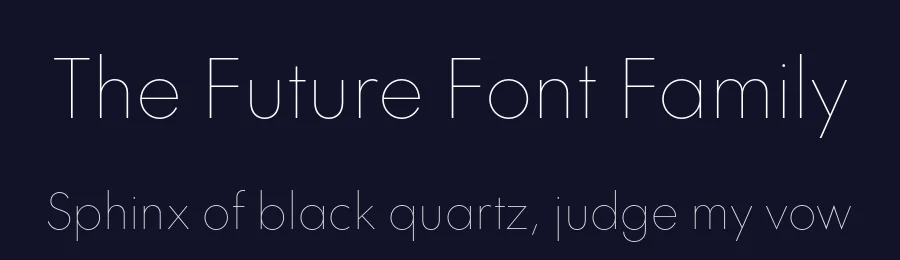 The Future Font Family by Klim Type Foundry — Decorative Font — thumbnail 2