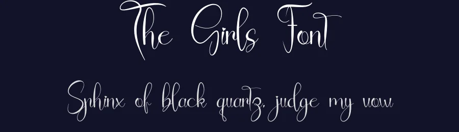 The Girls Font by fahmistudio99 — Script Handwritten Font — thumbnail 2