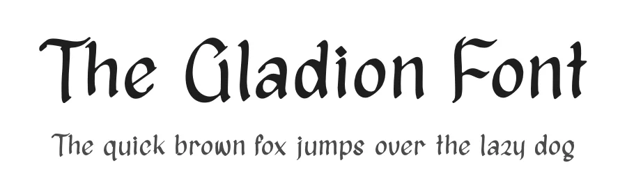 The Gladion Font by letterfabric — Script Handwritten Font