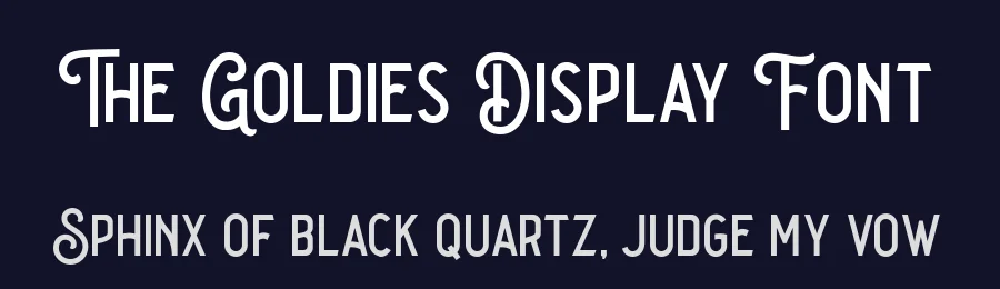 The Goldies Display Font by Letterhend — Display Font — thumbnail 2
