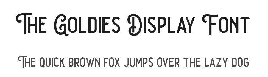 The Goldies Display Font by Letterhend — Display Font