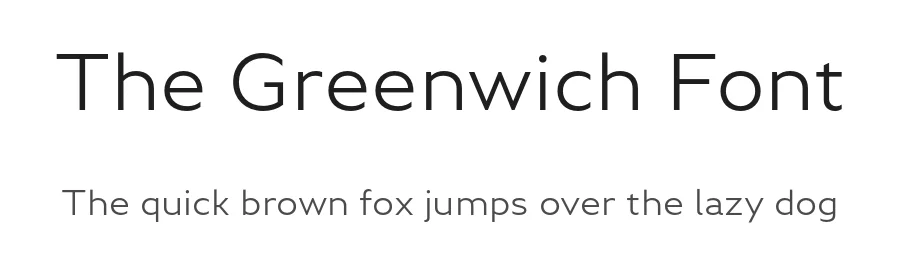 The Greenwich Font by Mint Type — Sans Serif Font