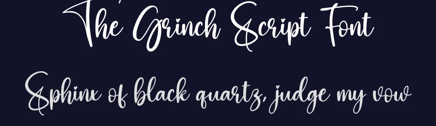 The Grinch Script Font by creativeletter — Script Handwritten Font — thumbnail 2