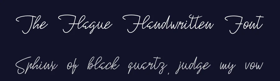 The Hague Handwritten Font by tigade-std — Script Handwritten Font — thumbnail 2
