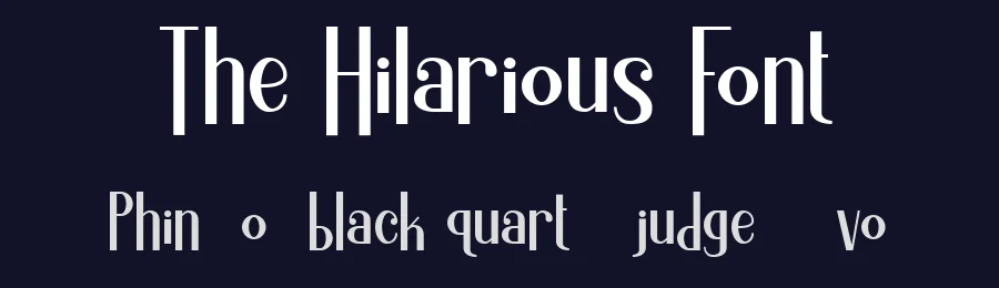 The Hilarious Font by Imoodev — Decorative Font — thumbnail 2