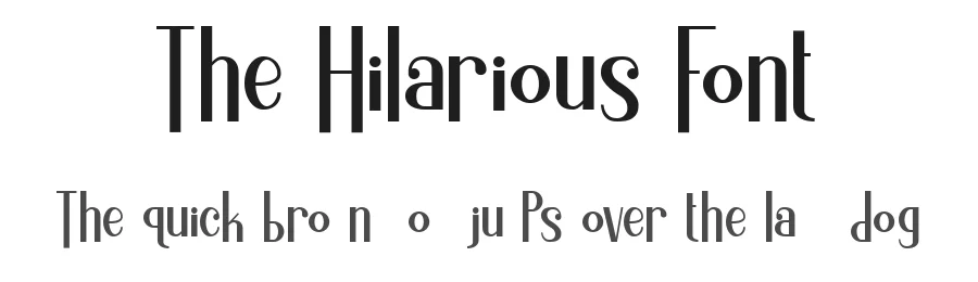 The Hilarious Font by Imoodev — Decorative Font