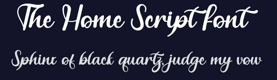 The Home Script Font by andikastudio — Script Handwritten Font — thumbnail 2