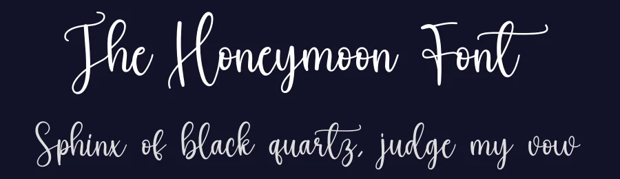 The Honeymoon Font by andikastudio — Script Handwritten Font — thumbnail 2