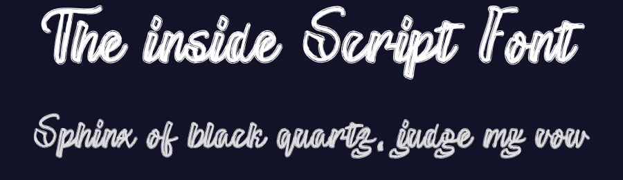 The inside Script Font by andikastudio — Script Handwritten Font — thumbnail 2