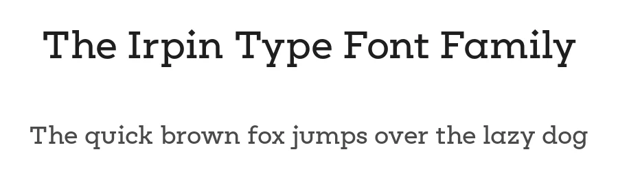 The Irpin Type Font Family by Aronetiv — Sans Serif Font