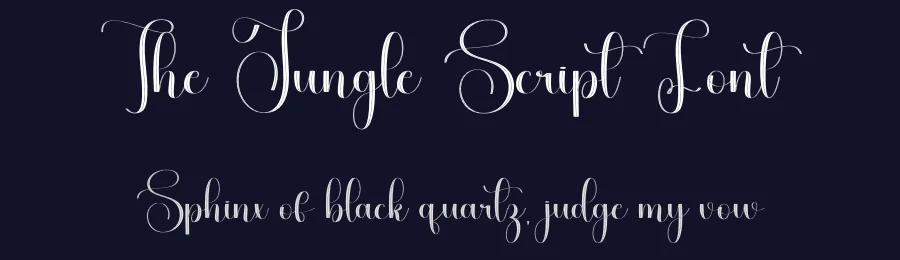 The Jungle Script Font by freshtypeink — Script Handwritten Font — thumbnail 2