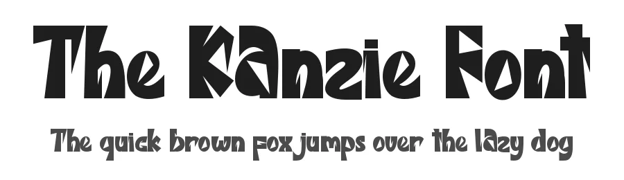 The Kanzie Font by Yoga Letter — Display Font