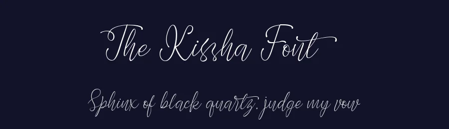 The Kissha Font by metafontsy — Script Handwritten Font — thumbnail 2