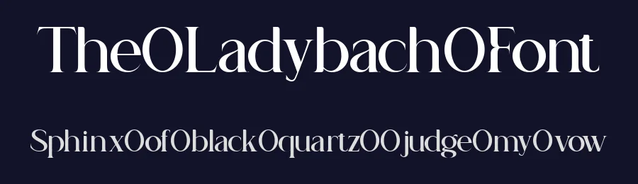 The Ladybach Font by pentagonistudio — Serif Font — thumbnail 2