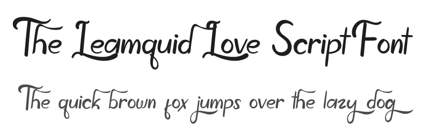 The Leamquid Love Script Font by kateengciu — Script Handwritten Font