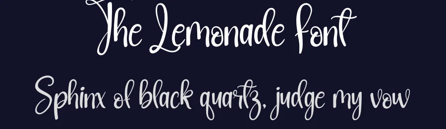 The Lemonade Font by andikastudio — Script Handwritten Font — thumbnail 2