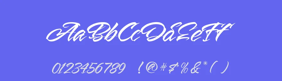The Lord Night Brush Font by fontkong — Script Handwritten Font — thumbnail 3