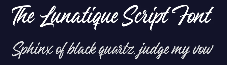 The Lunatique Script Font by NUGS — Script Handwritten Font — thumbnail 2