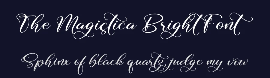The Magistica Bright Font by letterfabric — Script Handwritten Font — thumbnail 2