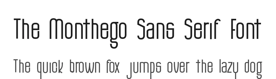 The Monthego Sans Serif Font by Nerdstudio — Sans Serif Font
