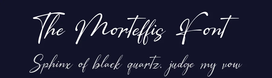 The Morteffis Font by Denustudios — Script Handwritten Font — thumbnail 2