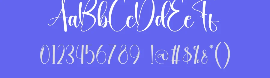 The Mountain Calligraphy Font by creativeletter — Script Handwritten Font — thumbnail 3