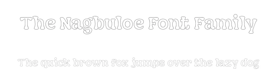 The Nagbuloe Font Family by Luhop Creative — Display Font