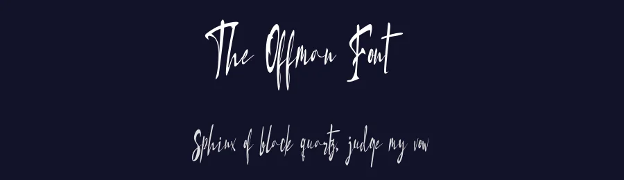 The Offman Font by kateengciu — Script Handwritten Font — thumbnail 2