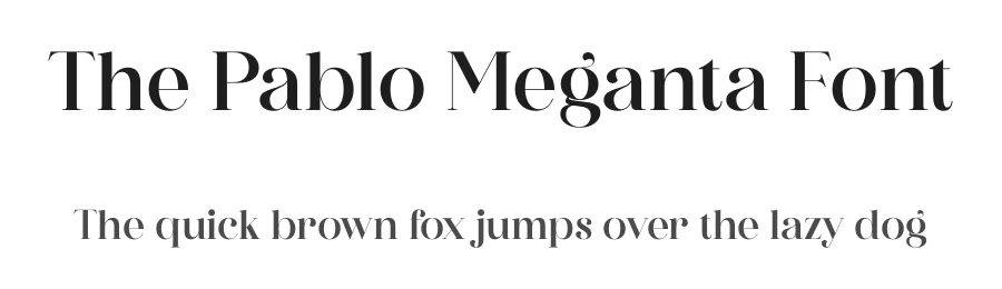 The Pablo Meganta Font by Storytype — Serif Font