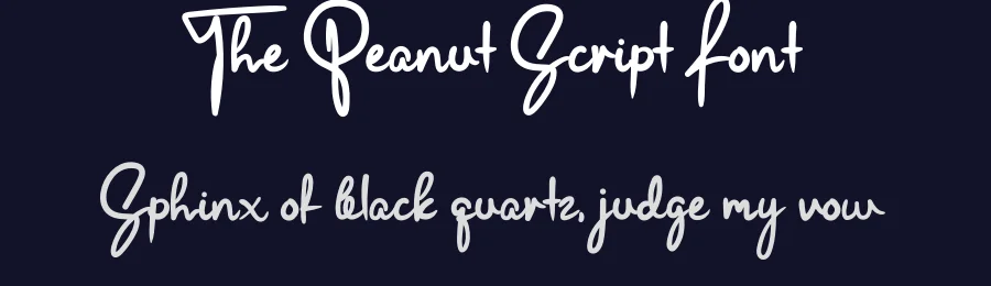 The Peanut Script Font by levincreative — Script Handwritten Font — thumbnail 2
