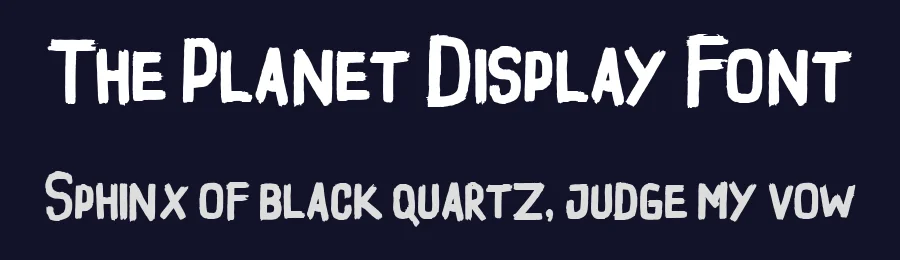 The Planet Display Font by vaiminit — Script Handwritten Font — thumbnail 2